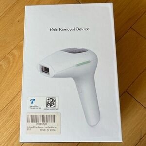 NEW unused IPL hair removal device from XSOUL. Lid opened nothing ever taken out